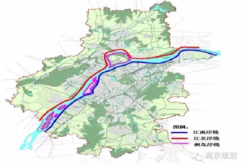 南京市域滨江岸线利用详细规划(2014-2030)